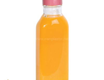 بطری آب چهارگوش لیمون