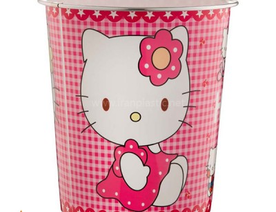 سطل کاغذ کودک 5 لیتری لیمون پلاستیک