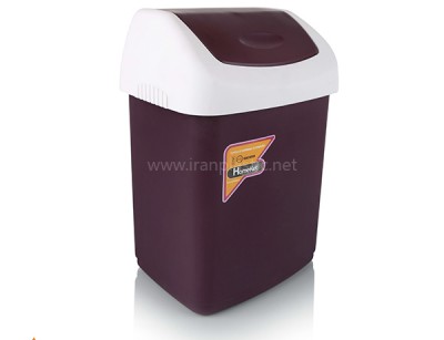 سطل بادبزنی 43 سانتی هوم کت پلاستیک