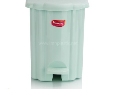 سطل پدالی مخزن دار هوم کت پلاستیک