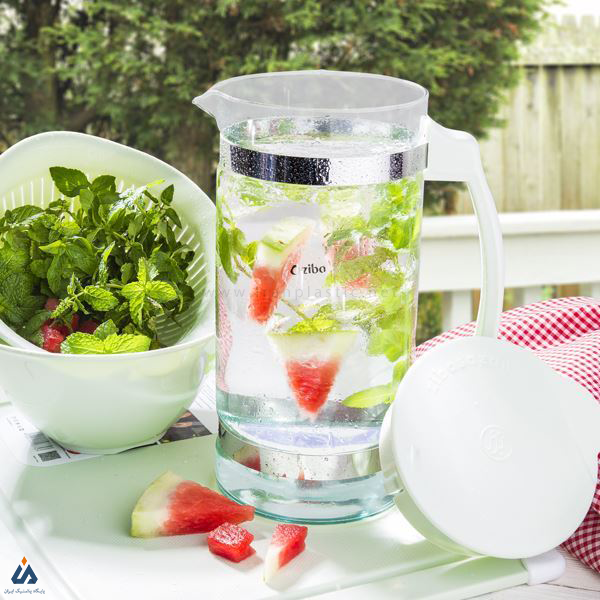 پارچ آب طرح دار زیباسازان کد 12079