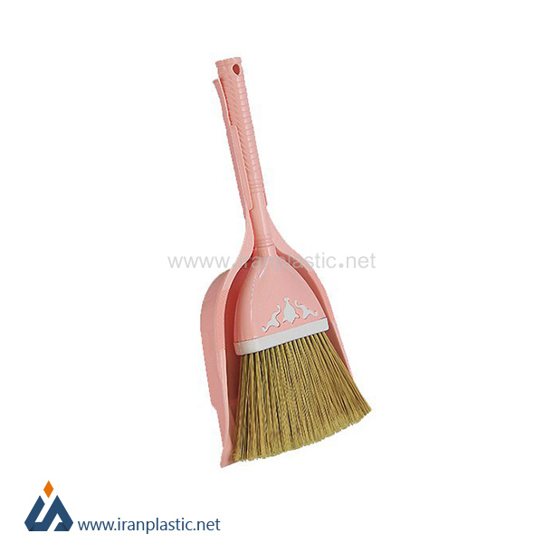 ست جارو و خاک‌انداز بانیس پلاستیک