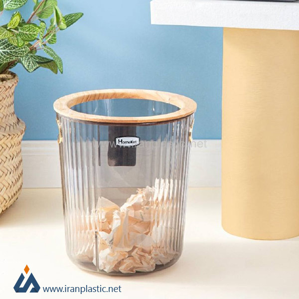 سطل کاغذ رابین هوم کت پلاستیک 2470