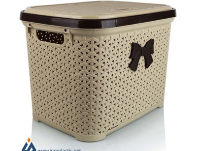 سبد لباس لایف بازن پلاستیک