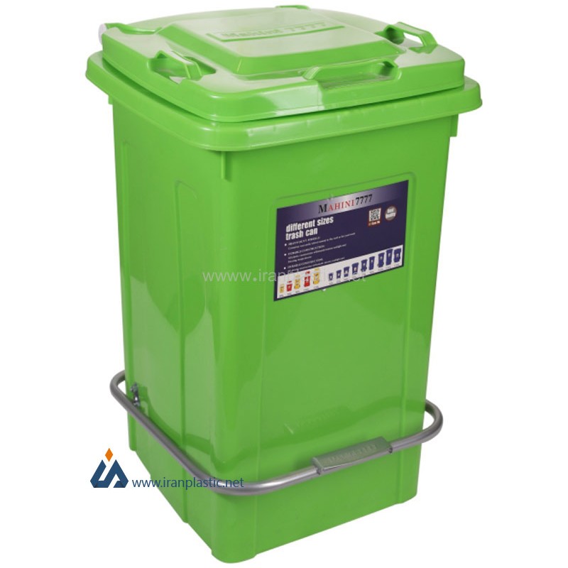 سطل زباله 60 لیتری پدال دار ماهینی