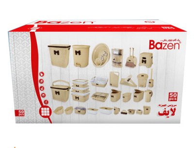 سرویس جهیزیه پلاسکو 50 پارچه لایف