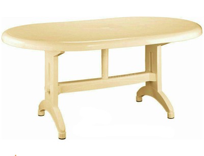 میز نهارخوری 6 نفره پایه پلاستیکی ناصر کد 825