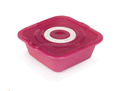 کاسه و آبکش با در هواکش دار مانیا