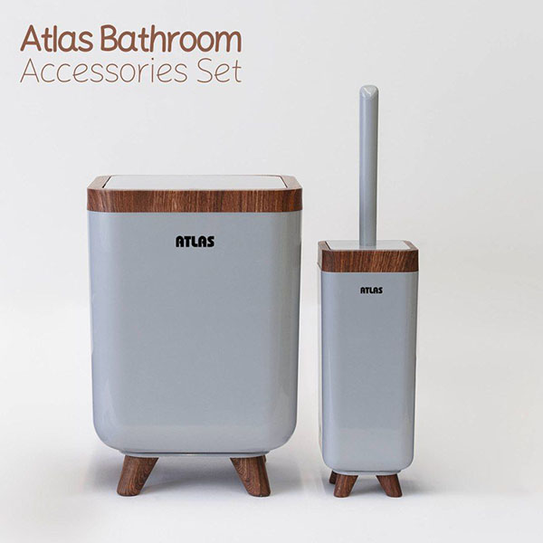 سطل و برس ژیوار اطلس پلاستیک