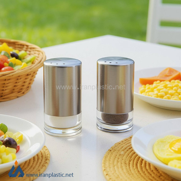 نمکپاش استیل هوم کت پلاستیک 3977