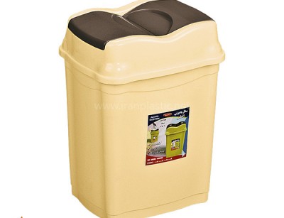 سطل زباله بادبزنی الماس ناصر پلاستیک 2720