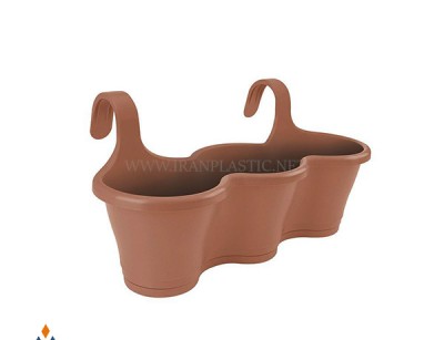 گلدان بانوشاک سه قلو زیباسازان