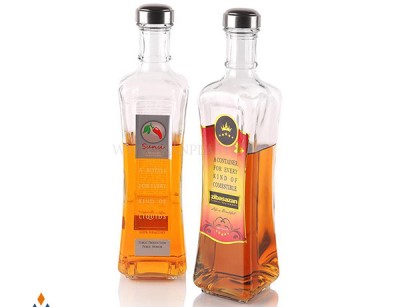 بطری کمرباریک استیل زیباسازان پلاستیک