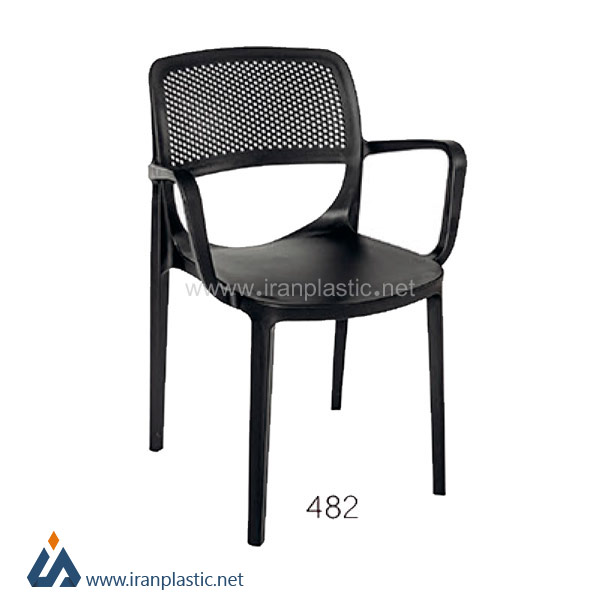 صندلی دسته دار جدید ناصر پلاستیک کد 482