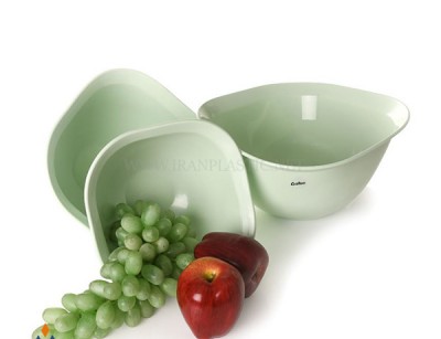 ست کاسه سه عددی دنیز زیباسازان پلاستیک کد 32282