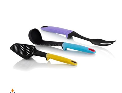 سرویس کفگیر و ملاقه نسوز زیباسازان پلاستیک کد 31061