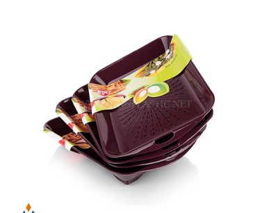 سینی آبکش پارمیس سایز یک زیباسازان پلاستیک کد 32216