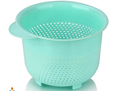 سبد تفاله‌گیر نسترن ایده‌آل پلاستیک