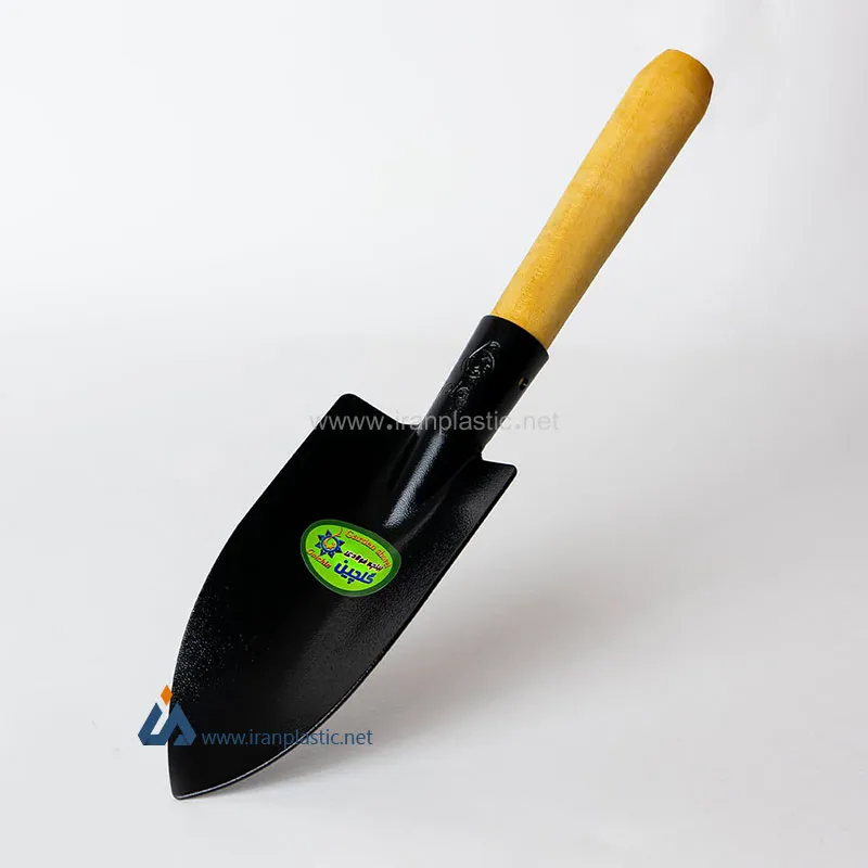 بیلچه باغبانی با دستـه چوبی گلچین صنعت 111