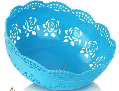 سبد میوه گل رز ایده آل پلاستیک 4