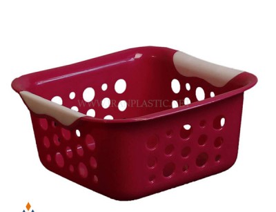 سبد میوه مستطیل گل یخ