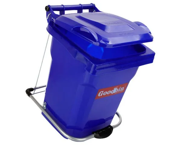 سطل زباله پدال فلزی 12 لیتری گودبین پلاستیک