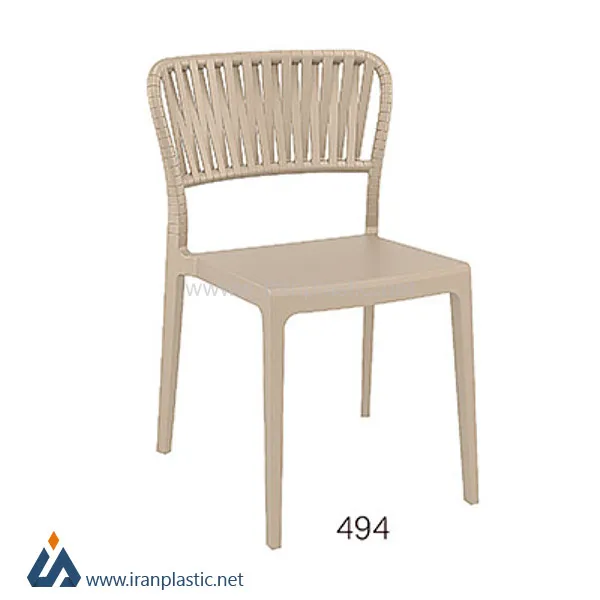 صندلی دسته‌دار ناصر پلاستیک کد 494 