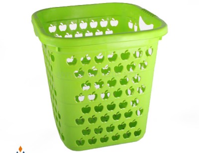 سبد رخت چهارگوش سیب اشکان پلاستیک