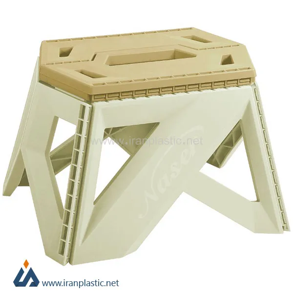 چهارپایه تاشو فضایی ناصر پلاستیک 616