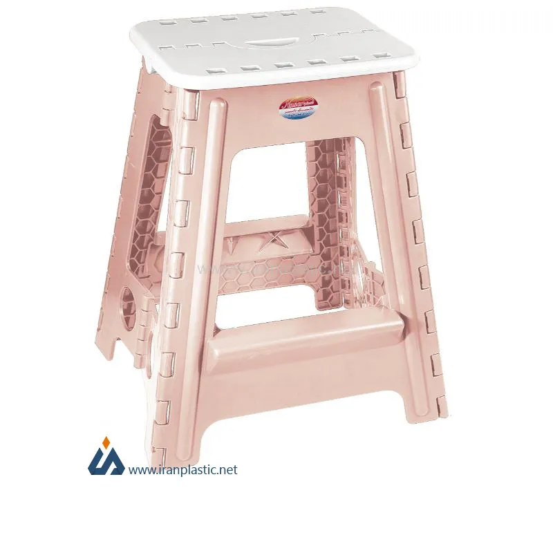 چهارپایه تاشو پلاستیک ناصر 518