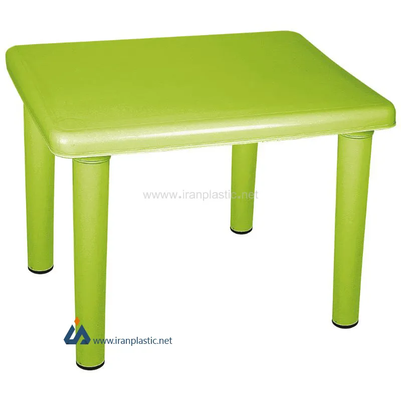 میز پلاستیکی کودک 60×60 ناصر پلاستیک کد 828