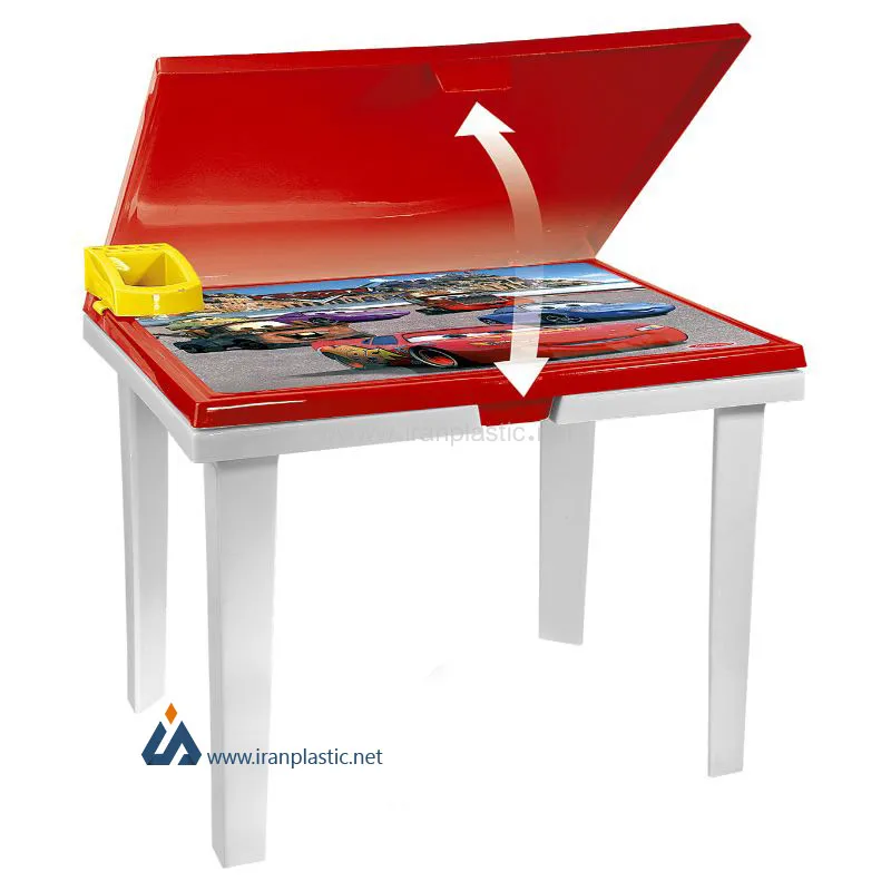 میز تحریر نگین عکس دار ناصر پلاستیک کد 827