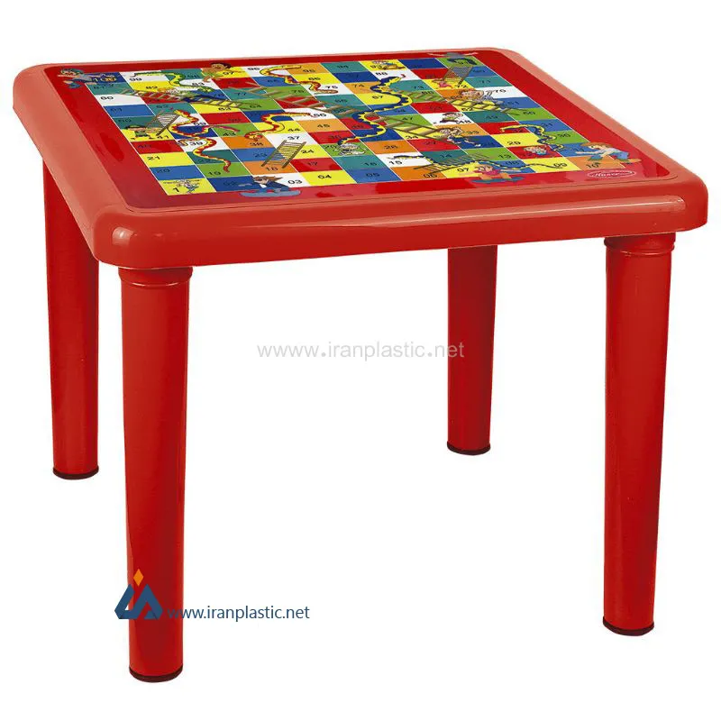 میز کودک عکس دار 60×60 ناصر پلاستیک کد 928