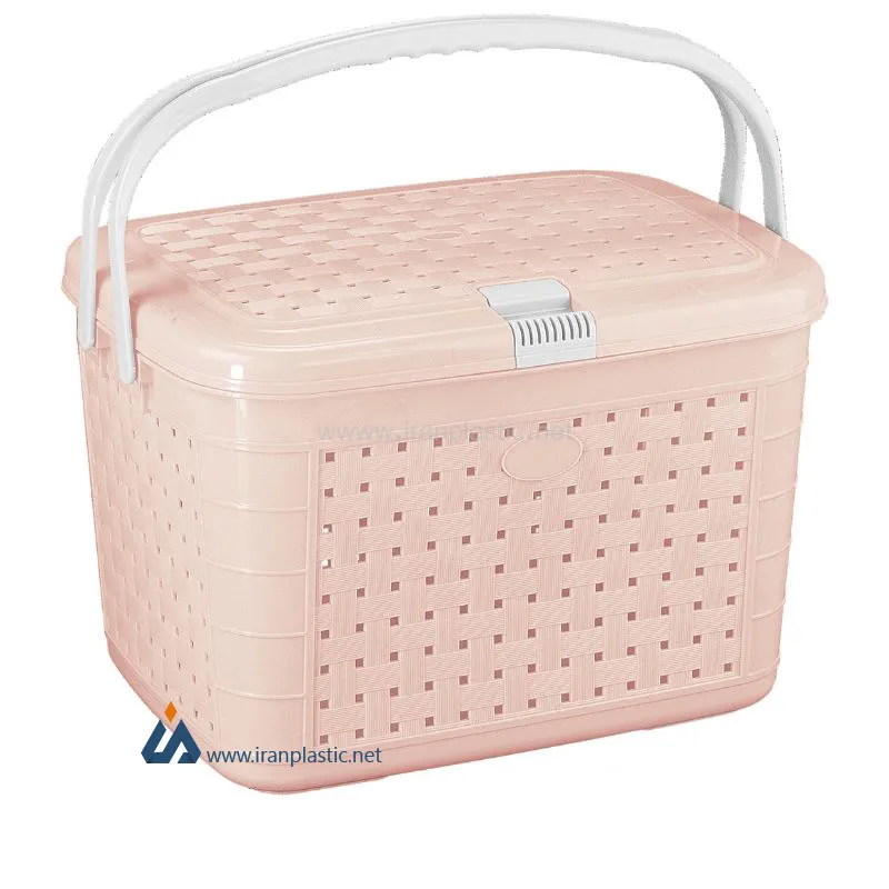 سبد پیک نیک گلرنگ 1 ناصر پلاستیک کد 6000