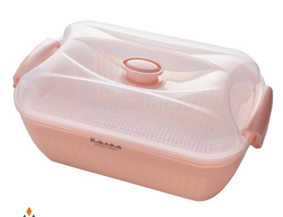 جای نان 3 پارچه کارن پلاستیک