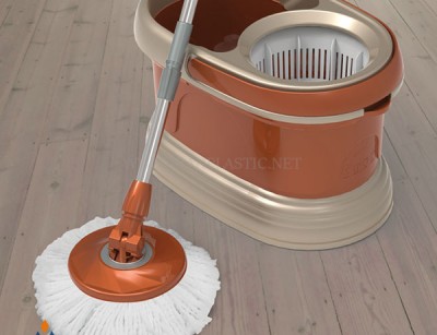 سطل و زمین شوی چرخشی ایرسا مهسان پلاستیک