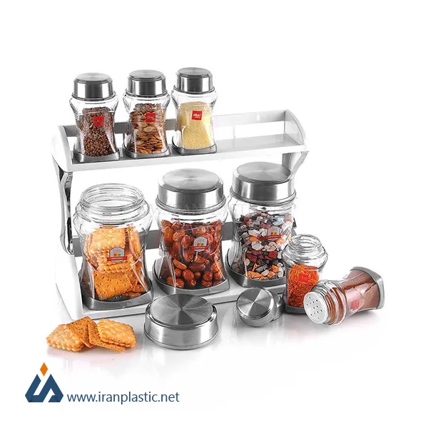 سرویس حبوبات دو طبقه بانو زیباسازان پلاستیک