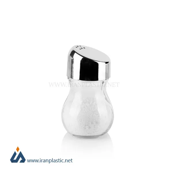 نمکپاش شاندرمن درب کروم زیباسازان پلاستیک کد 13058