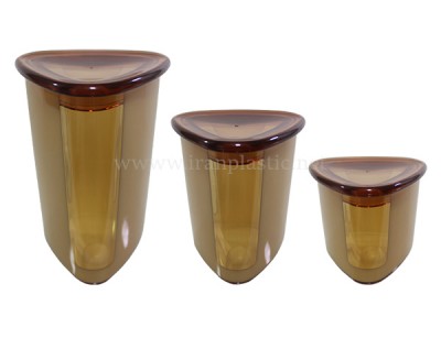 بانکه حبوبات سه گوش سه سایز بیتا پلاستیک