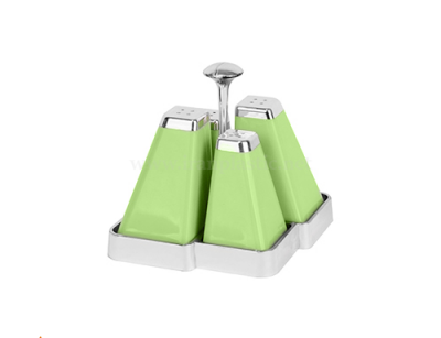 نمکدان پایه دار 4 تایی بیتا پلاستیک