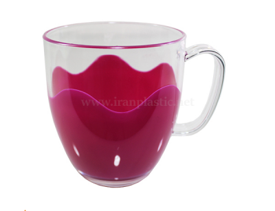 لیوان دو رنگ بیتا پلاستیک