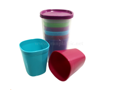 لیوان مربع سفری بیتا پلاستیک