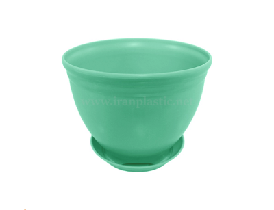 گلدان و زیرگلدان سایز ۳۵ بیتا پلاستیک