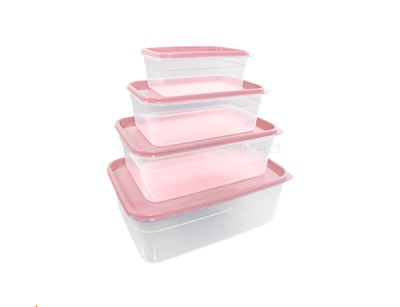 فریزری مستطیل دو (4 سایز) بیتا پلاستیک