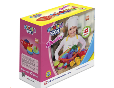 سبد چایخوری اسباب بازی زرین تویز