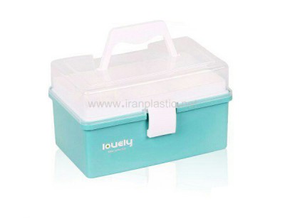 جعبه خیاطی لاولی پلاستیک