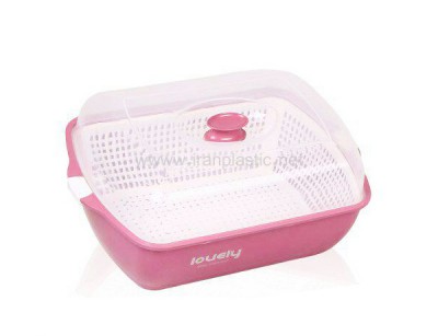 سه پارچه نان لاولی پلاستیک