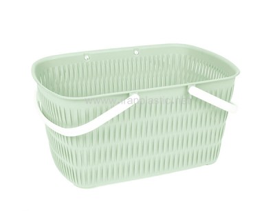 سبد خرید بامبو پلاستیک لیمون