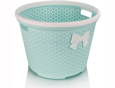سبد لباس گرد کوچک لایف بازن پلاستیک