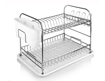 جاظرفی دو طبقه استیل بازن لایف